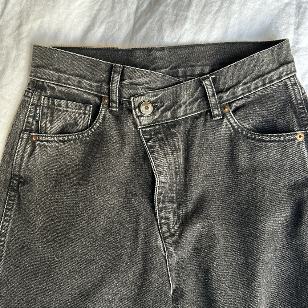 Alohas Kansas black denim